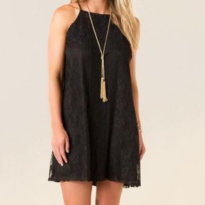 Edison all over lace shift dress